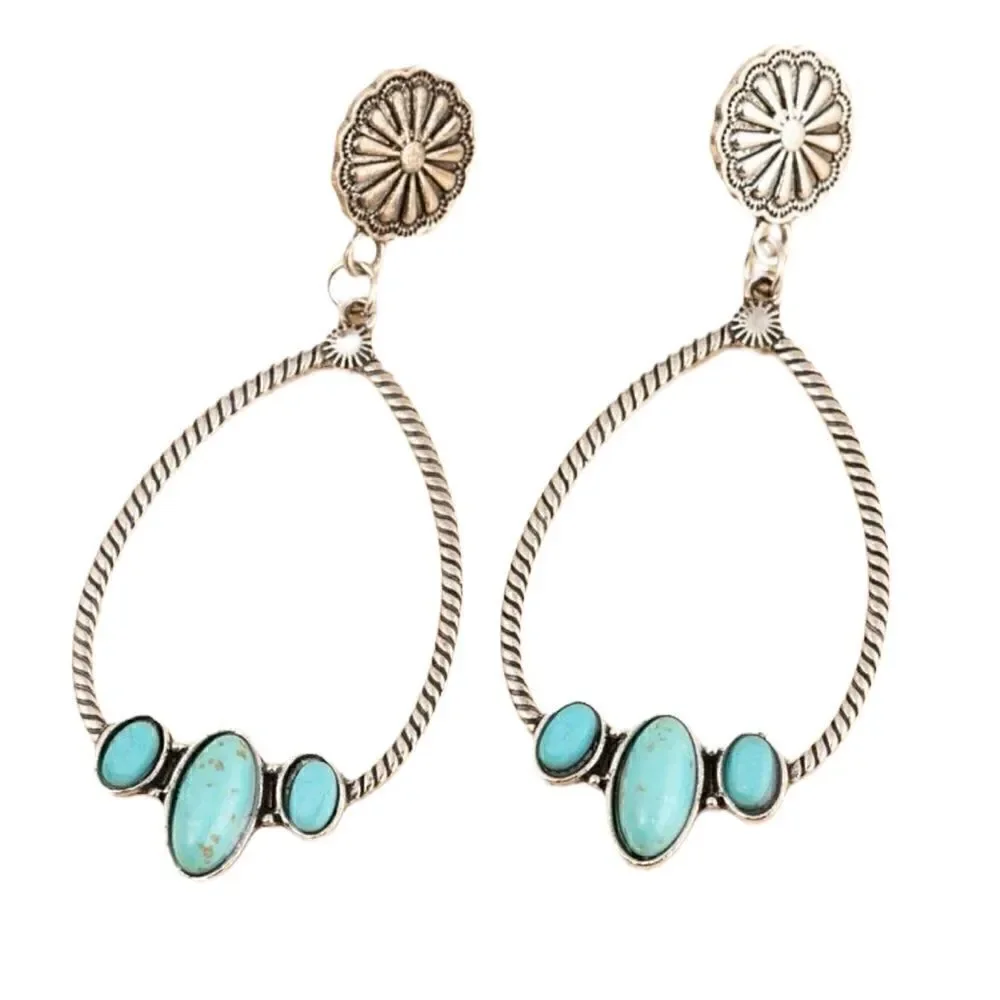 Boho dangle earrings #483